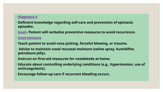 Epistaxis { Nose bleeding}pptx.......... | PPTX
