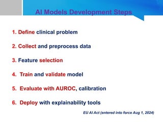 Artificial Intelligence and mortality prediction in ICU | PPTX