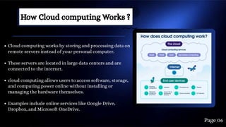 Comprehensive Overview of Cloud Computing and Its Types | PDF