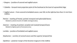 Comprehensive Anatomy and Historical Study of the Human Skull | PPTX