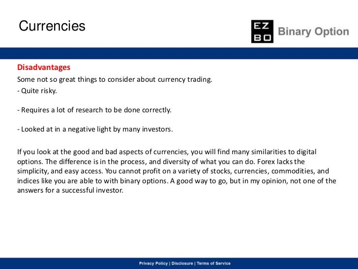 Why invest in binary options