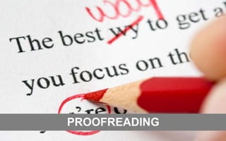 PROOFREADING 
 