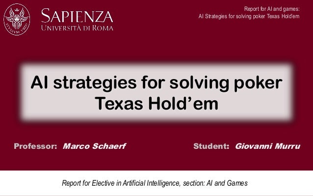 Strategia Poker Texas Hold Strategia Poker Texas Hold