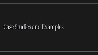 CaseStudiesandExamples
 