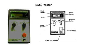RCCB tester
 