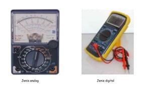 Jenis analog Jenis digital
 