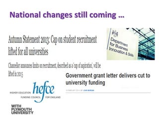 National changes still coming …
 
