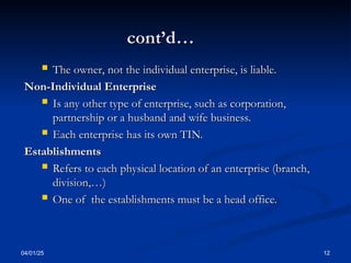 Presentation - all Taxes from SIGTAS.ppt
