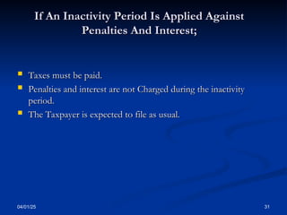 Presentation - all Taxes from SIGTAS.ppt