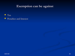 Presentation - all Taxes from SIGTAS.ppt