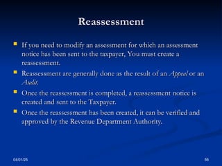 Presentation - all Taxes from SIGTAS.ppt