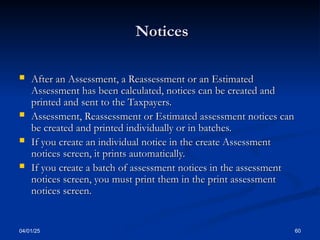 Presentation - all Taxes from SIGTAS.ppt