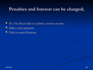 Presentation - all Taxes from SIGTAS.ppt