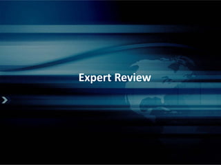 Expert Review
 