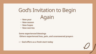 Presentation - A New Beginning with God.pptx