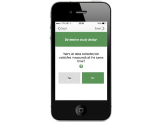 Welcome to the
CAT Manager
The CAT (Critically Appraised Topic)
Manager helps managers to critically
evaluate the trustworthiness of
scientific studies. This enables them
to answer practical questions about
the effect of an intervention or
success/risk factor on an outcome.