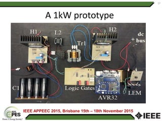 A Two-Input Dual Active Bridge Converter for a Smart User Network Using ...