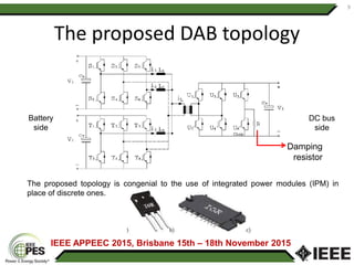 A Two-Input Dual Active Bridge Converter for a Smart User Network Using ...