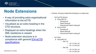Presentation: eSubmissions in Australia - Part 2 | PDF