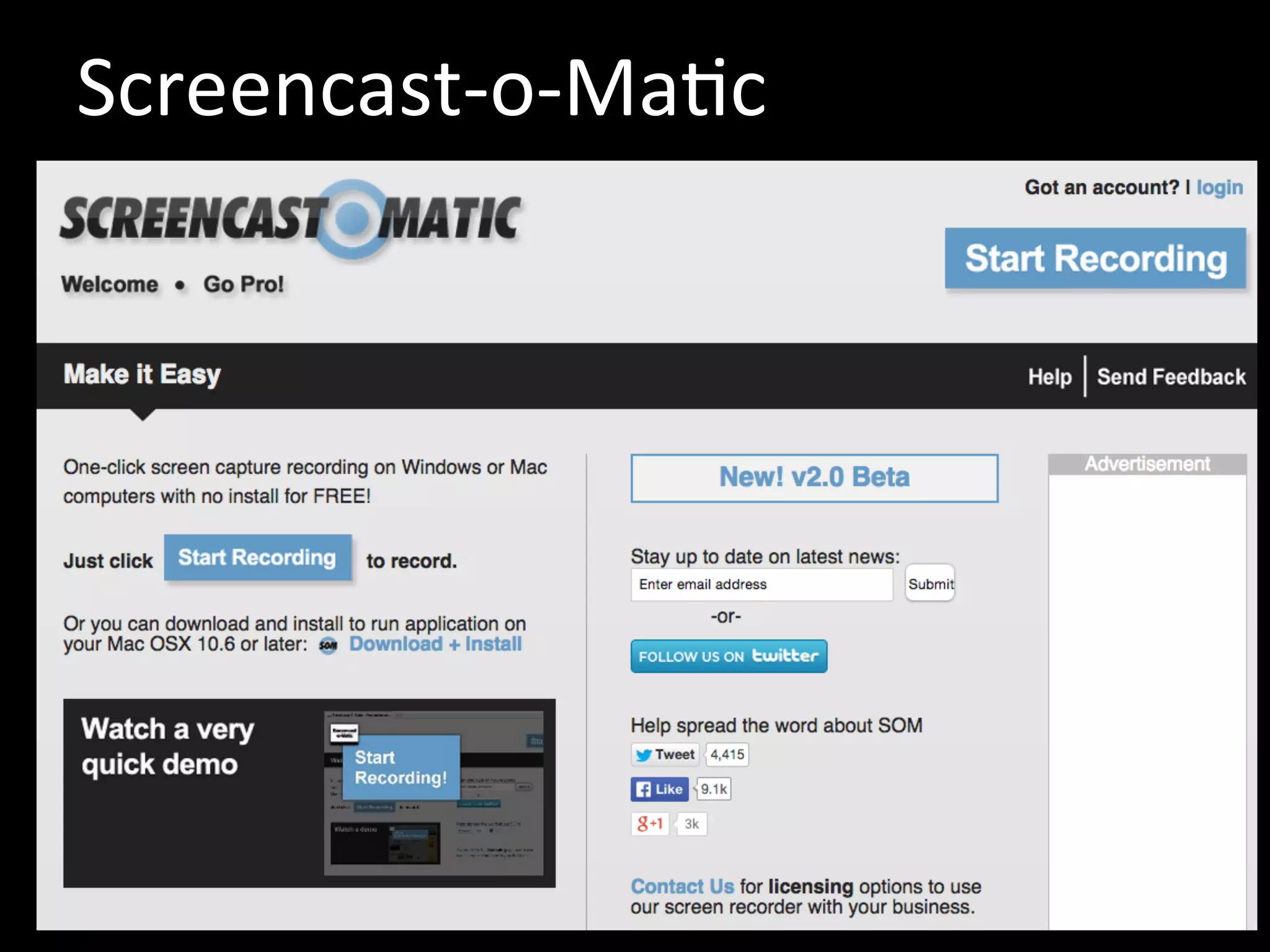 Screencast-o-Matic
 