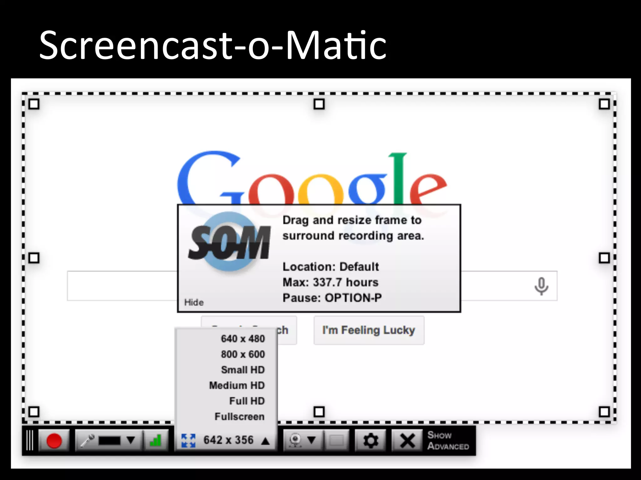 Screencast-o-Matic
 