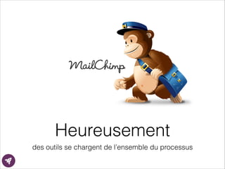 Heureusement
des outils se chargent de l’ensemble du processus
 
