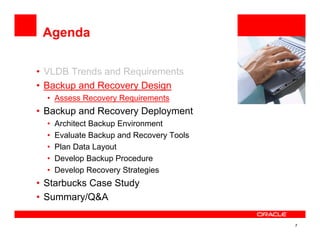 Presentation backup and recovery best practices for very large ...
