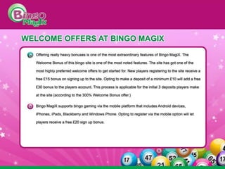 Presentation bingo-magix