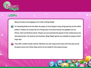 Presentation bingo-magix