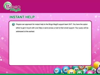 Presentation bingo-magix