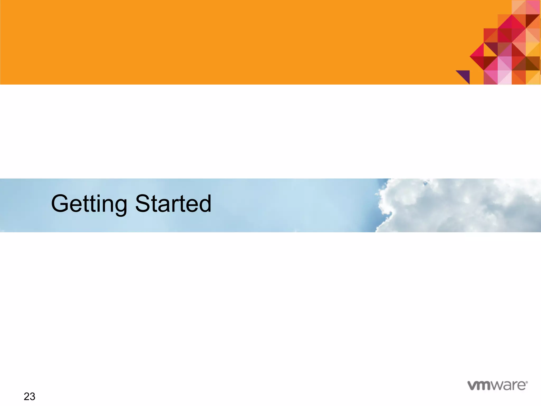 23
Getting Started
23
 