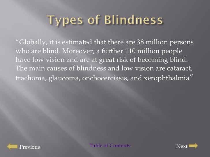 Concept 35 of Night Blindness Ppt