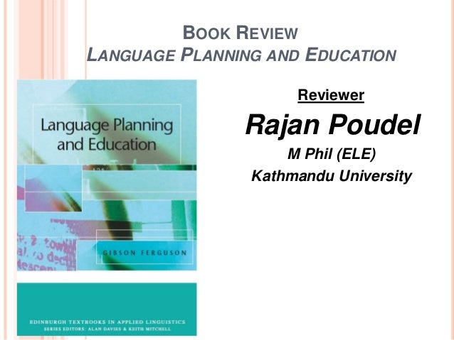 Presentation Book Review