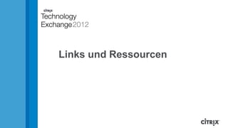 Links und Ressourcen
 