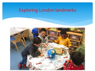 Exploring London landmarks