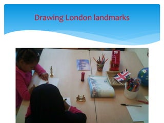 Drawing London landmarks