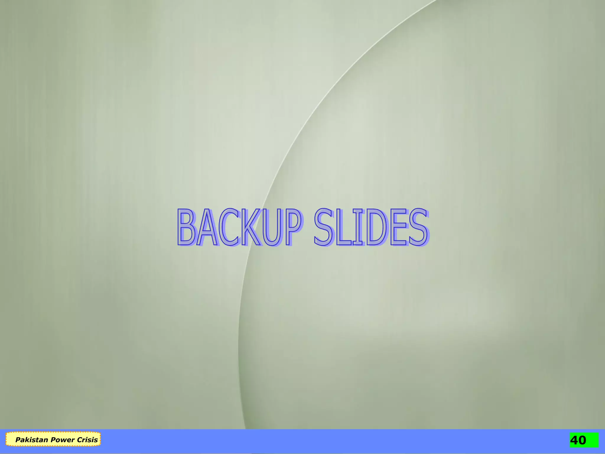 BACKUP SLIDES 
