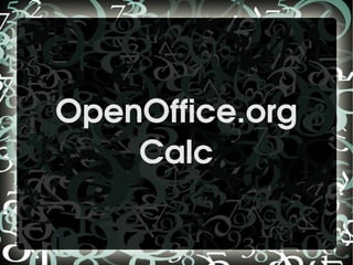 OpenOffice.org  Calc 