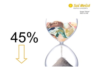 Grupo ”China”
      2012-11-09




45%
 