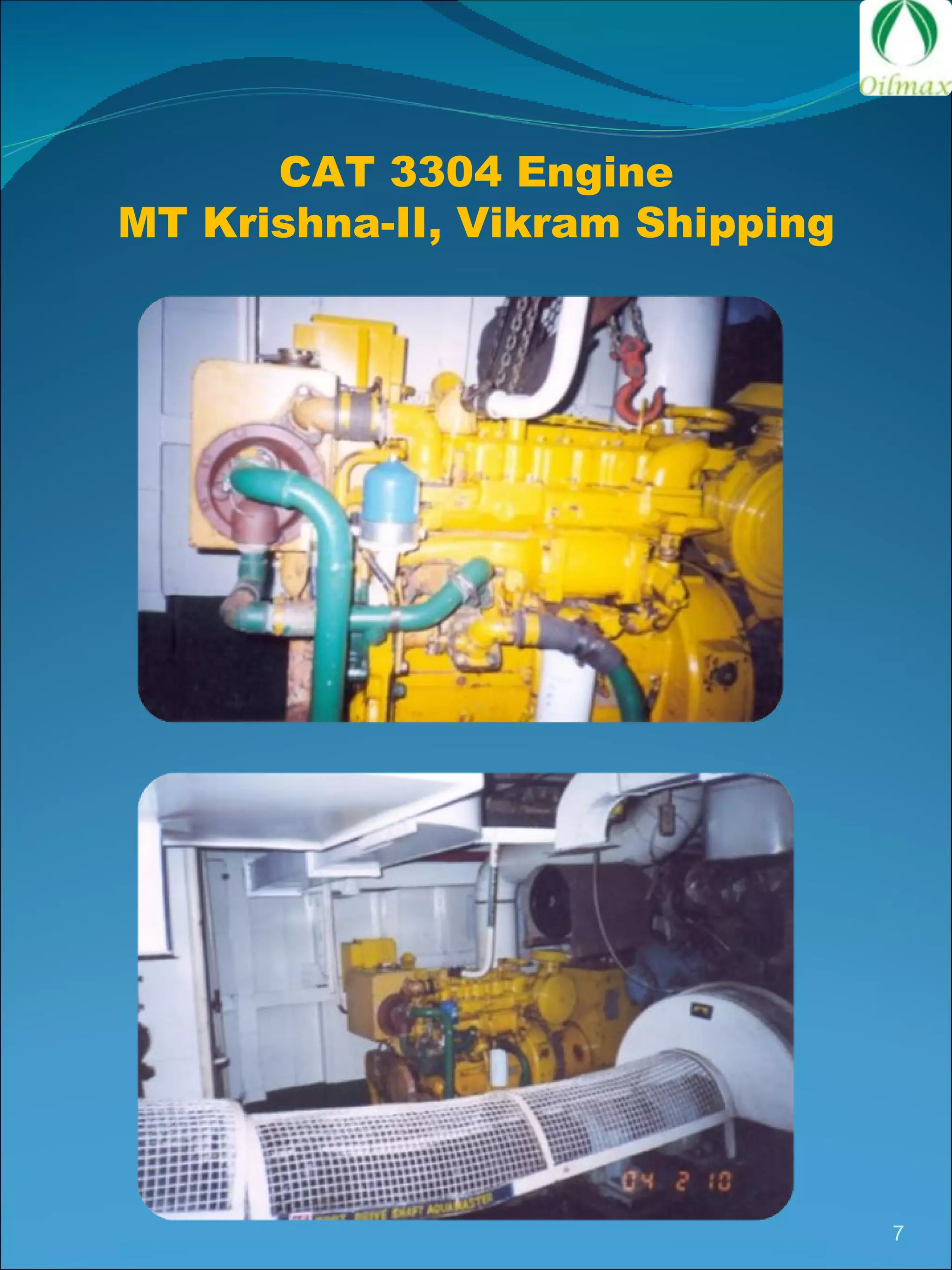 CAT 3304 Engine MT Krishna-II, Vikram Shipping 