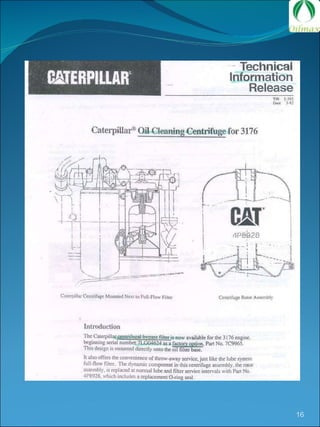 Presentation  caterpillar engines