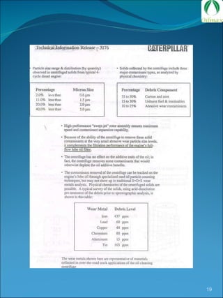 Presentation  caterpillar engines