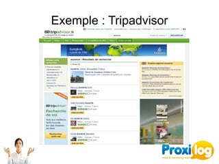 Exemple : Tripadvisor
 