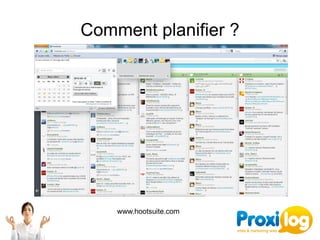 Comment planifier ?




    www.hootsuite.com
 