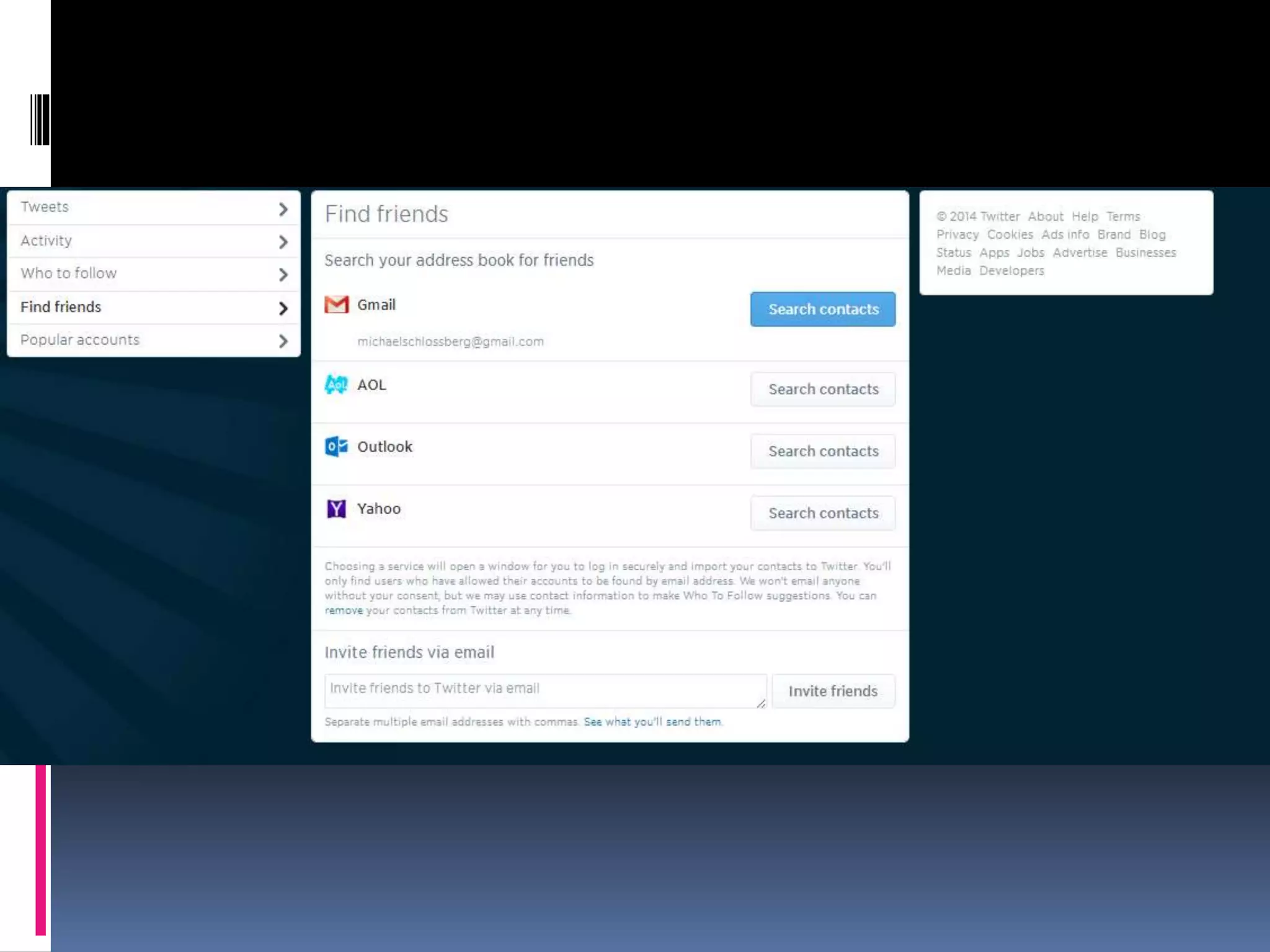 DISCOVER – FIND FRIENDS
 