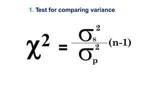 Presentation chi-square test & Anova | PPTX