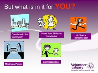 But what is in it for YOU?



     Contribute to the   Share Your Skills and
                             knowledge            Achieve a
     Community                                   personal goal




                          Get Recognition
Meet New People
 