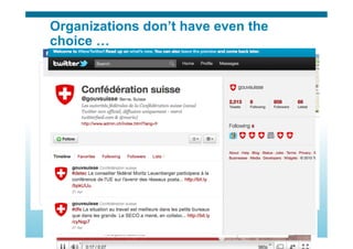 © 2010 Cisco Systems, Inc. All rights reserved. Cisco Systems 18
Organizations don’t have even the
choice …
 