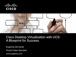 Eugenios Zervoudis
Product Sales Specialist
ezervoud@cisco.com
Cisco Desktop Virtualization with UCS:
A Blueprint for Success
 