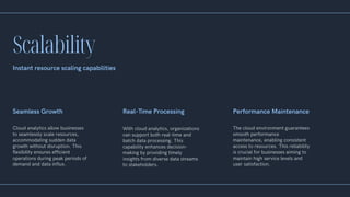 Cloud Analytics: Powering Scalable & Intelligent Data Insights | PDF